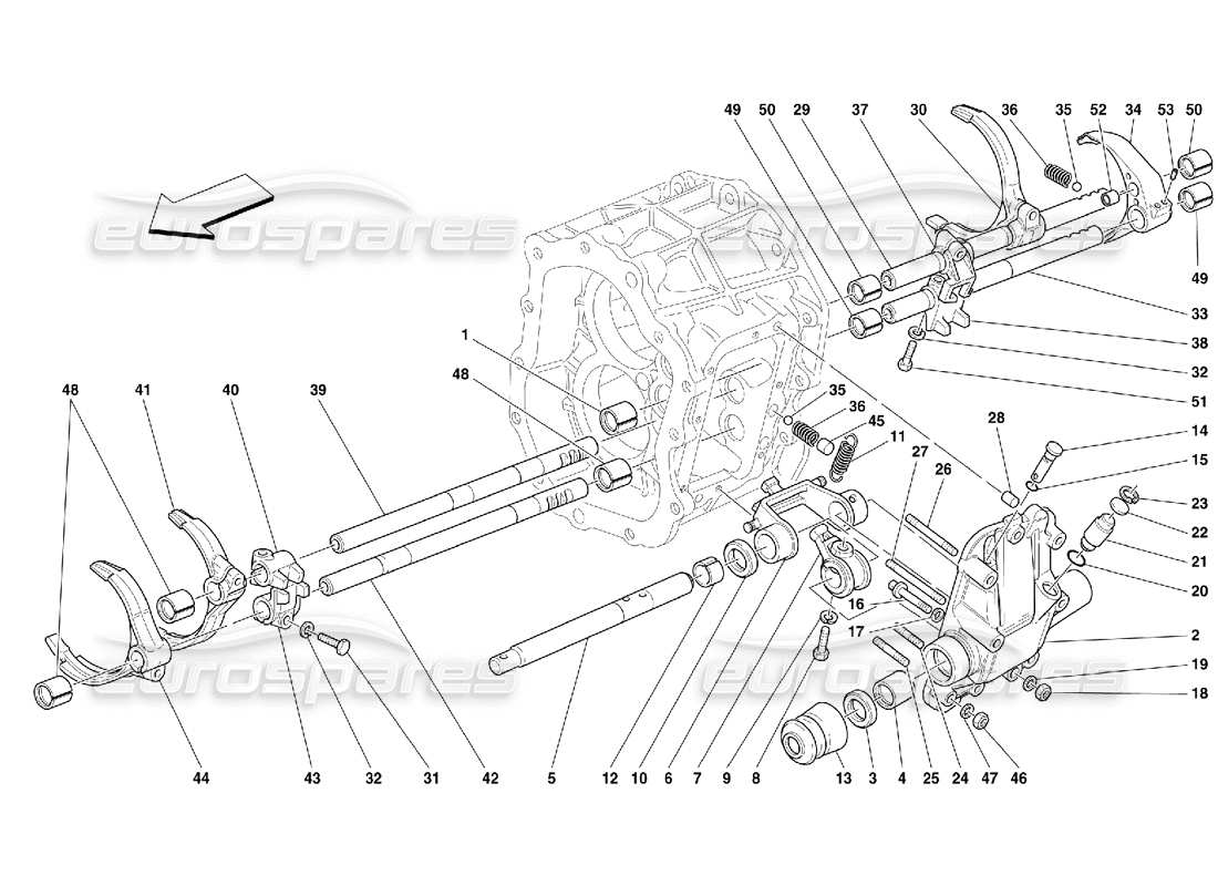a part diagram from the ferrari 456 parts catalogue