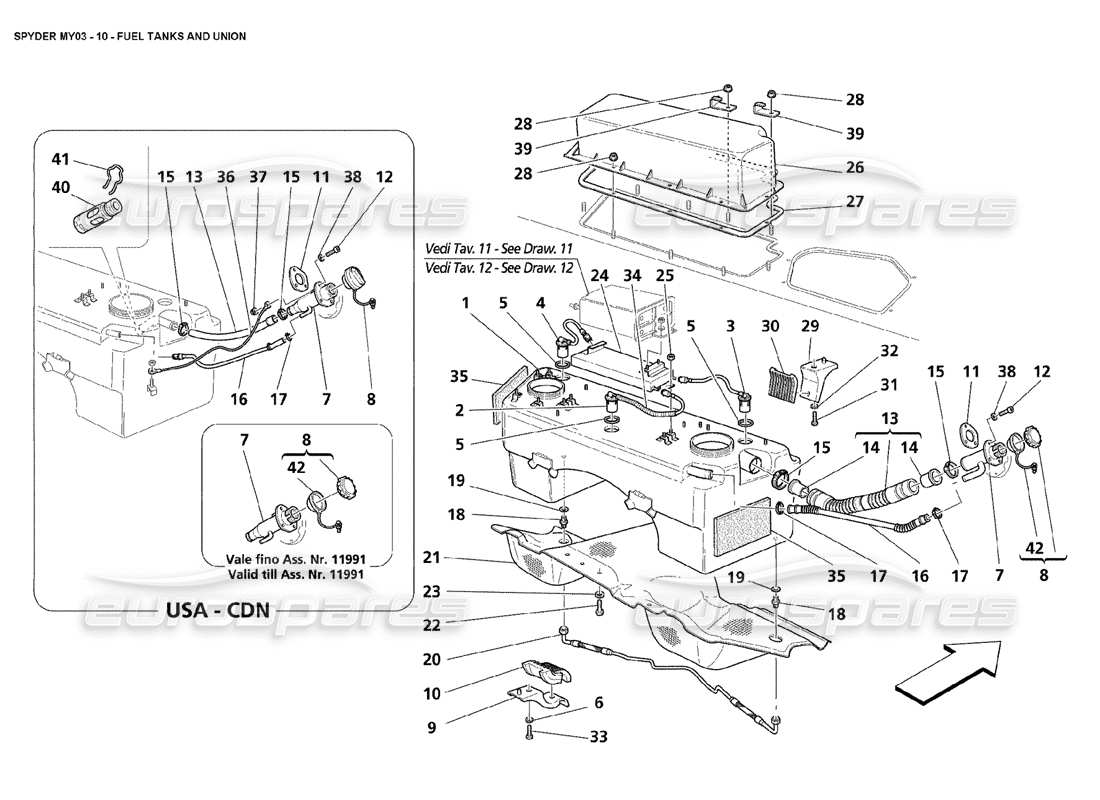 part diagram containing part number 67239500