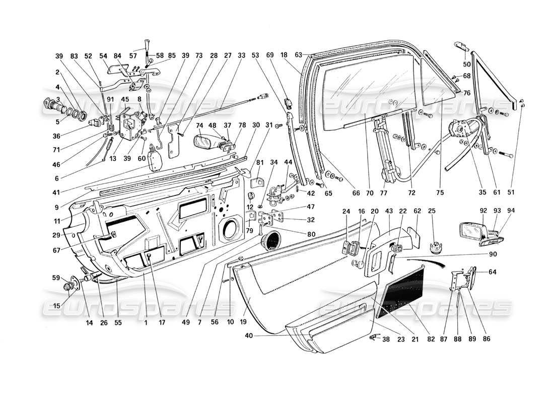 part diagram containing part number 60827500/k