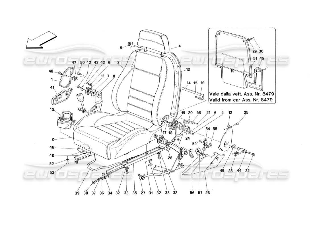 part diagram containing part number 63294400