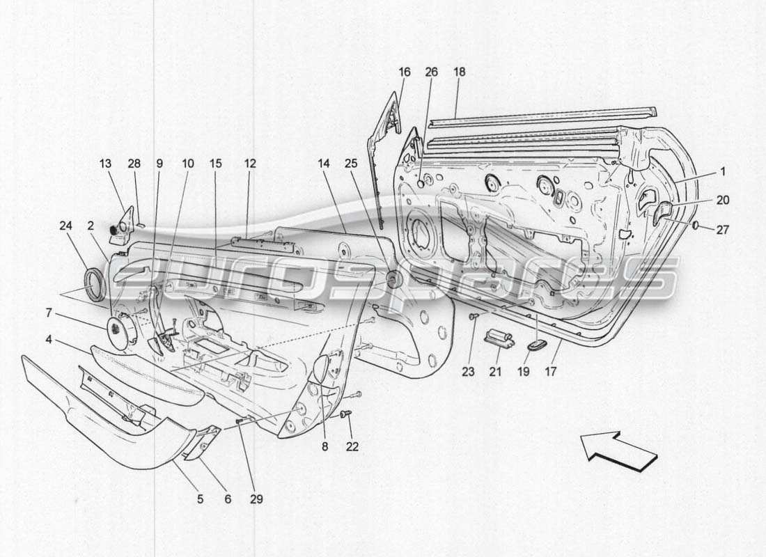 part diagram containing part number 699141..