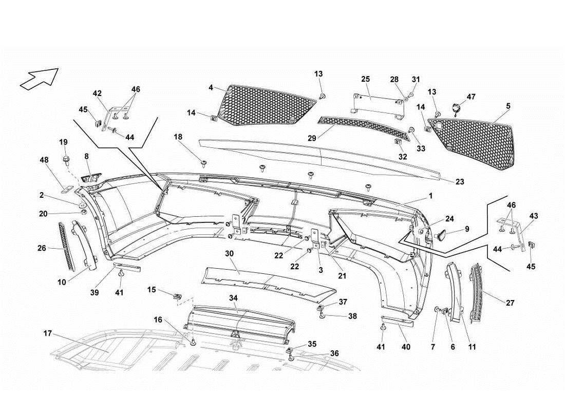 part diagram containing part number n90728702