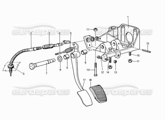 a part diagram from the ferrari 206 parts catalogue