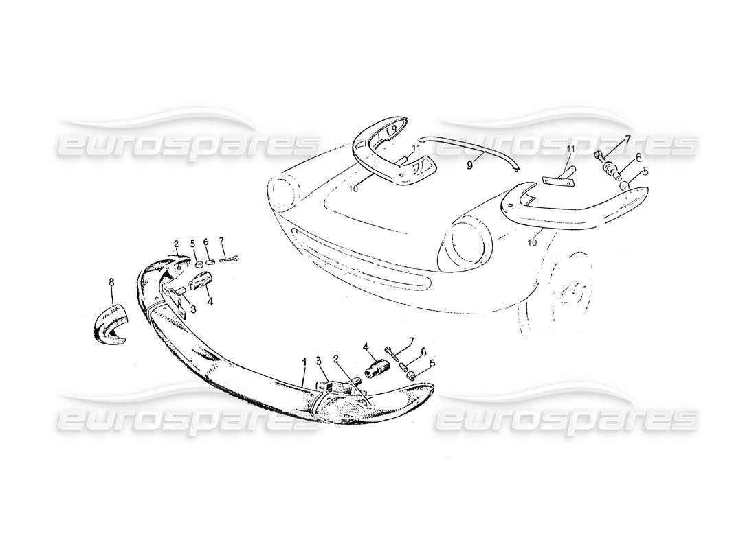a part diagram from the ferrari 275 parts catalogue