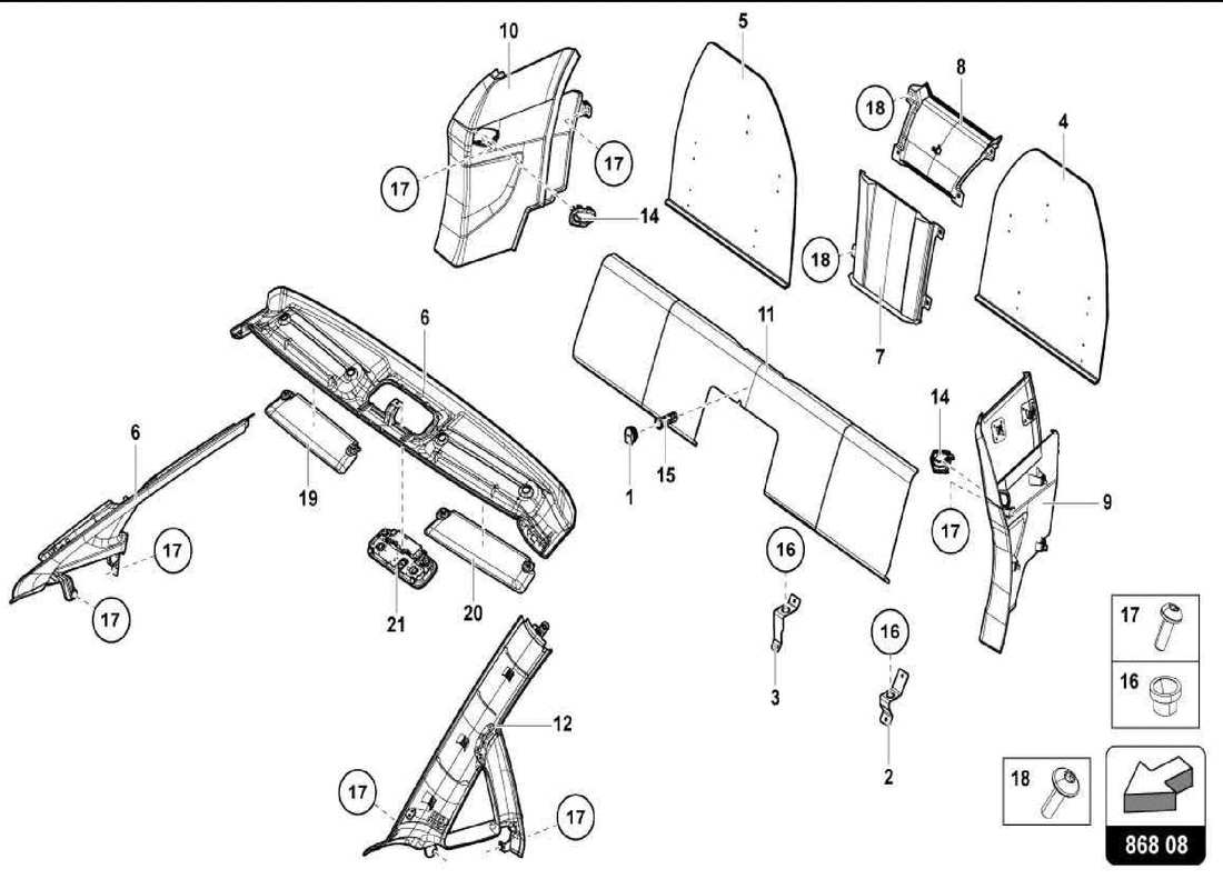 VIEW PART DIAGRAMS CONTAINING PART NUMBER 476868529 part diagram containing part number 476868529