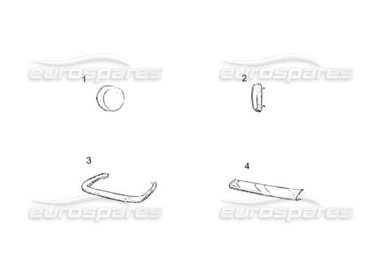 a part diagram from the ferrari 250 parts catalogue