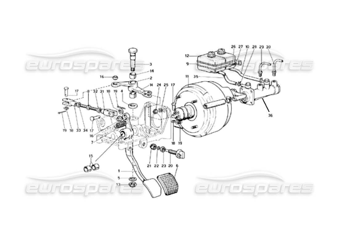VIEW PARTS DIAGRAMS FROM THE FERRARI 246 PARTS CATALOGUE a part diagram from the ferrari 246 parts catalogue