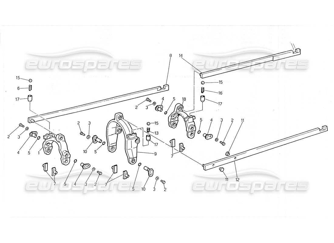 a part diagram from the maserati 228 parts catalogue
