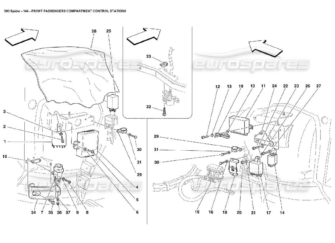 part diagram containing part number 65522600