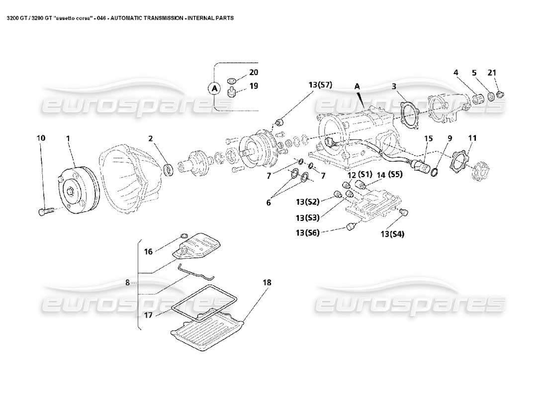 part diagram containing part number 374831500