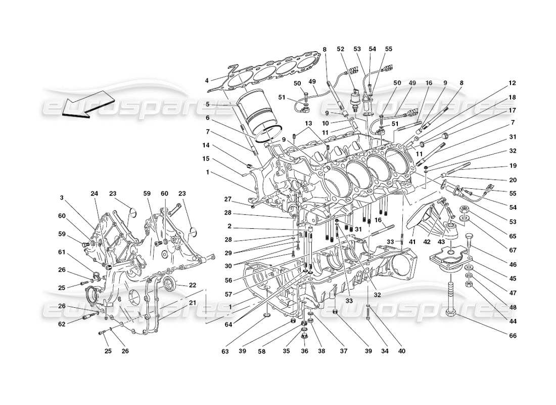 part diagram containing part number 186251