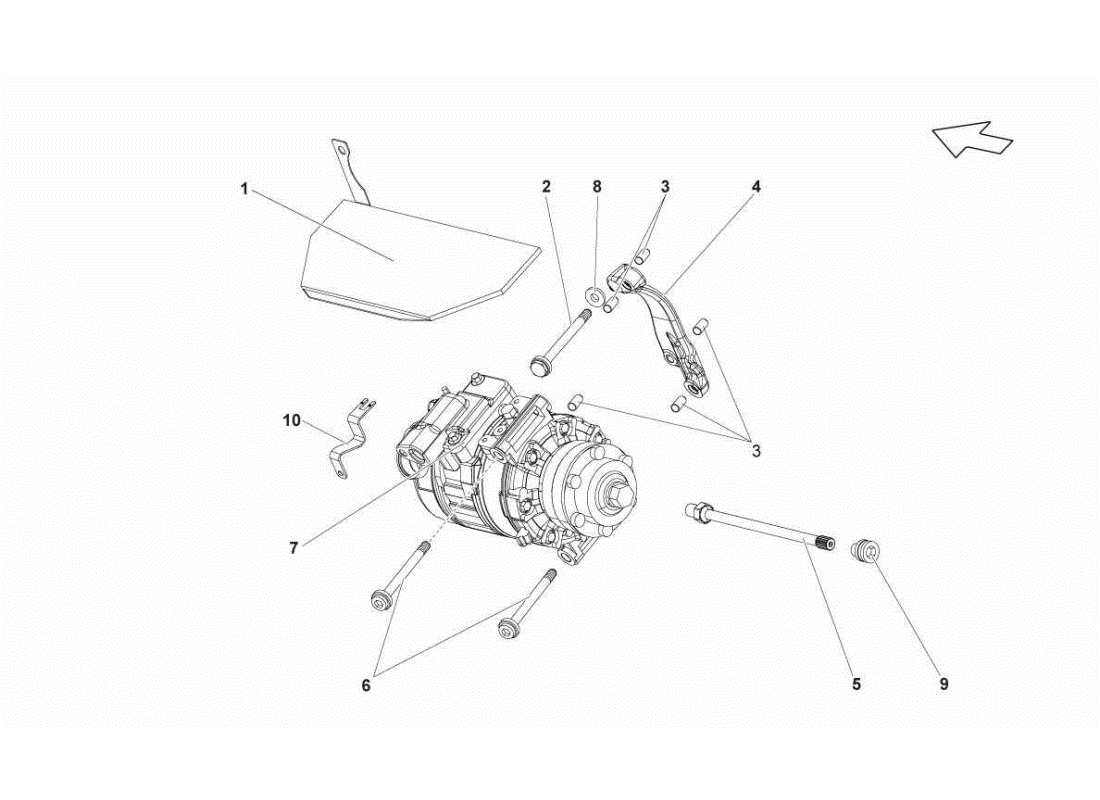 part diagram containing part number 07k260817