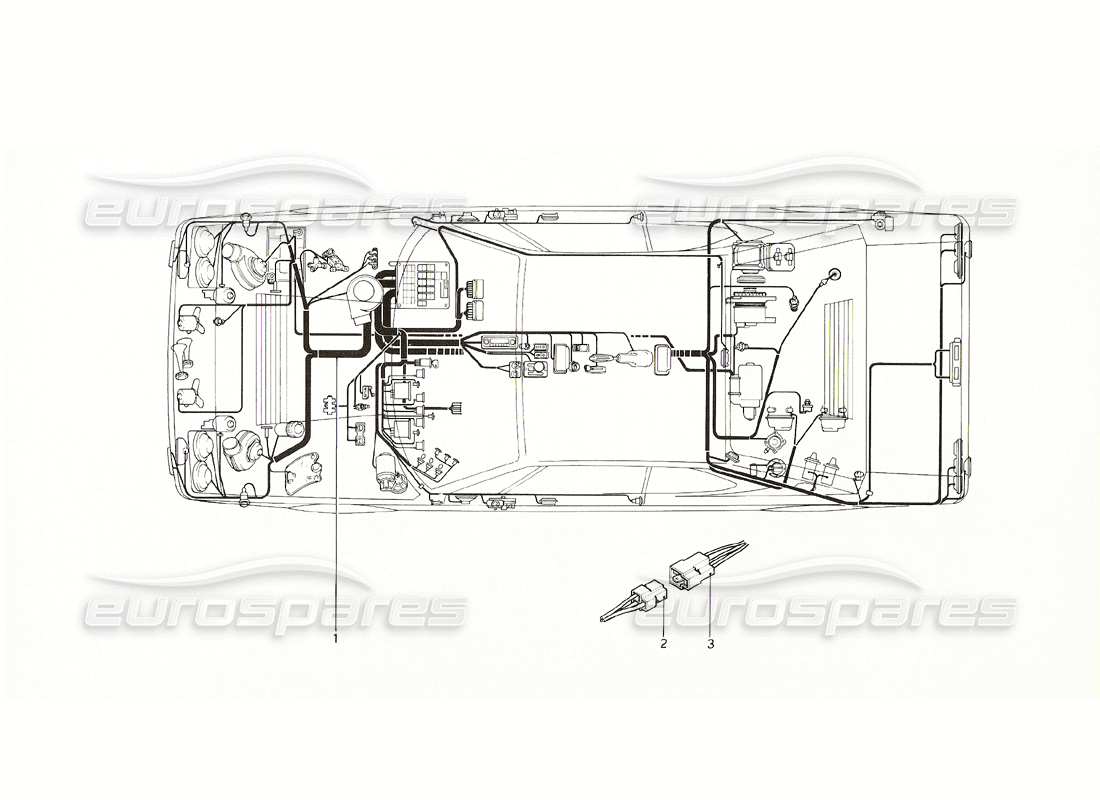a part diagram from the ferrari 308 parts catalogue