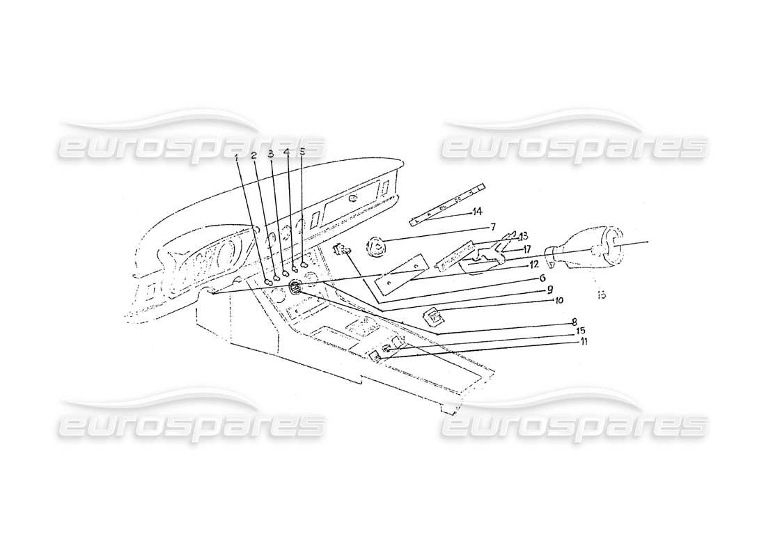 a part diagram from the ferrari 275 parts catalogue