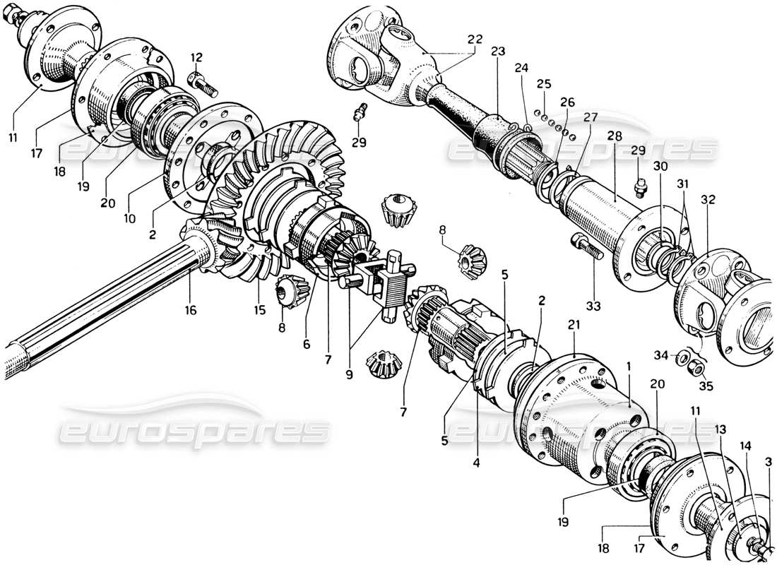 part diagram containing part number brugola