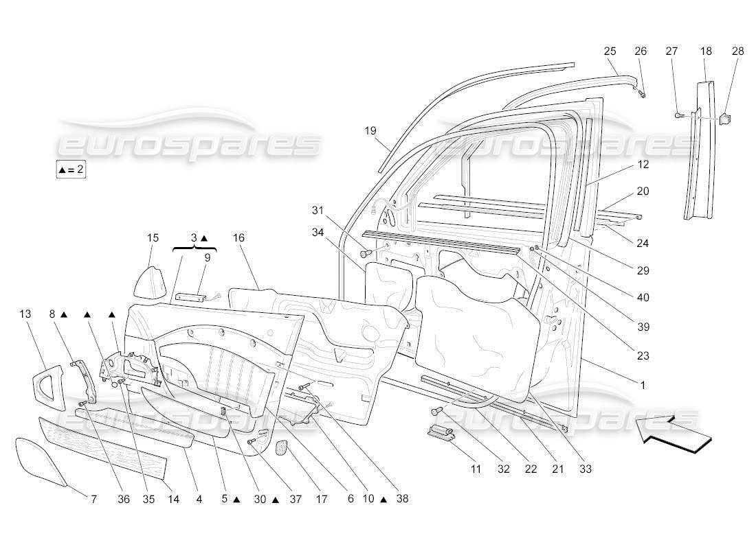 part diagram containing part number 920002166