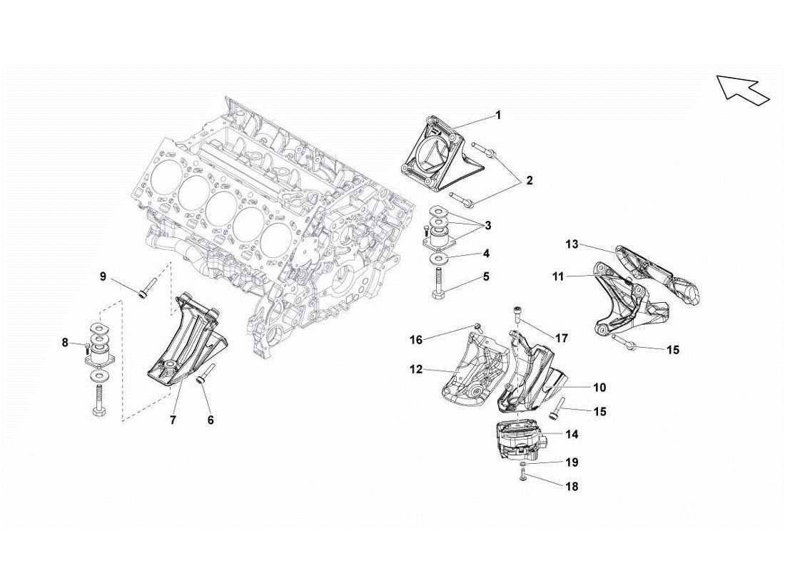lamborghini gallardo lp570-4s perform securing parts for engine parts diagram