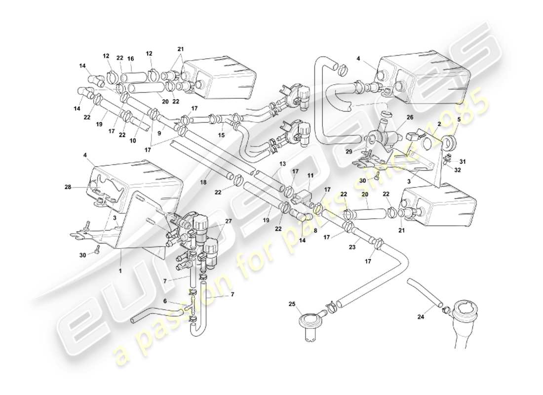 part diagram containing part number 34-85533