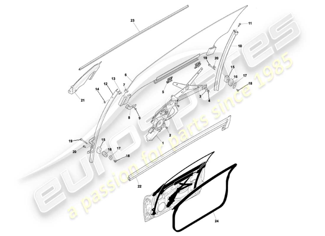 part diagram containing part number 1r12-651036-aa