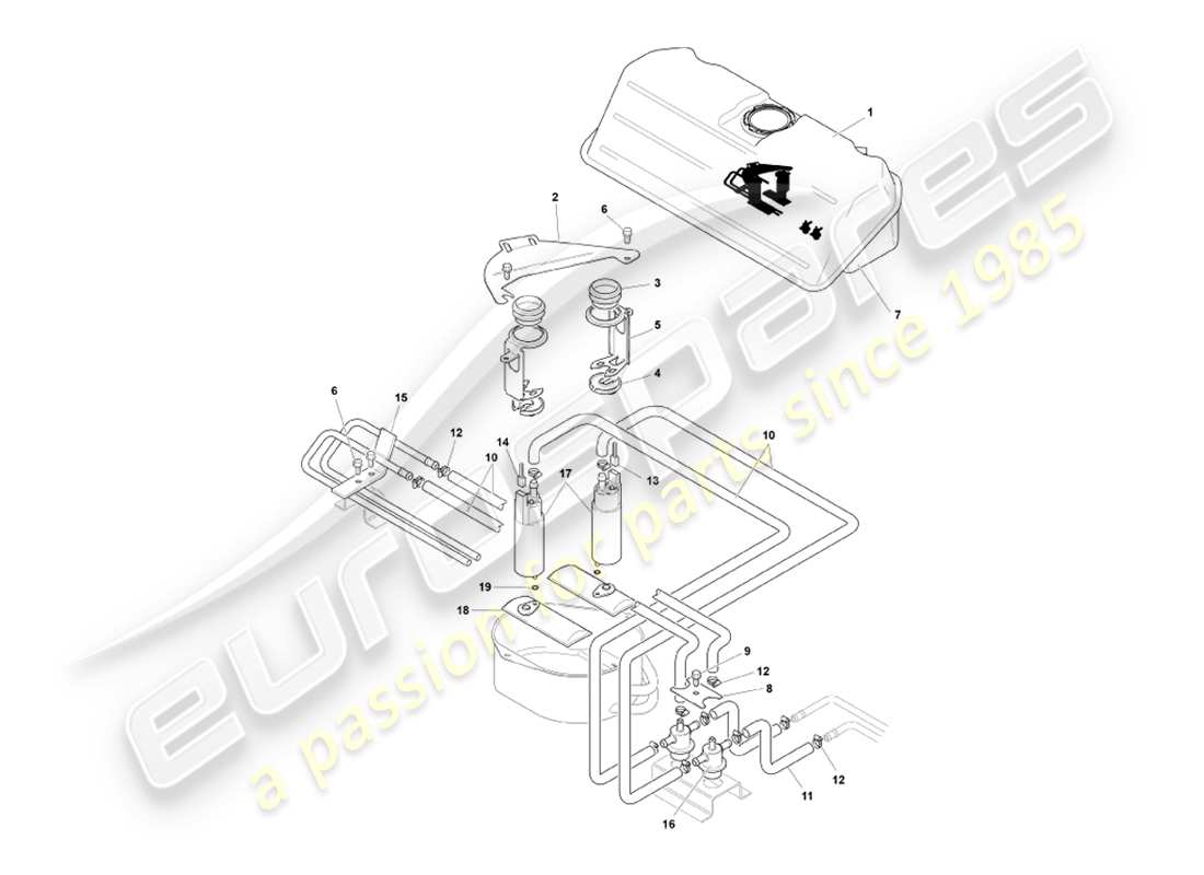 part diagram containing part number 697120