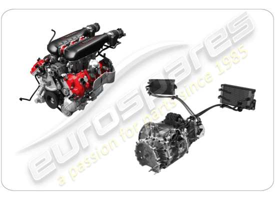 a part diagram from the ferrari 458 speciale (rhd) parts catalogue