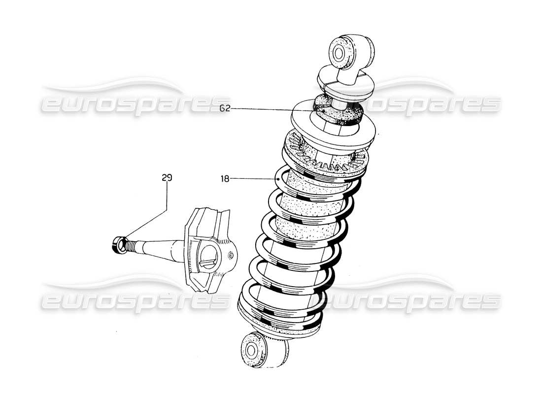 VIEW PARTS DIAGRAMS FROM THE FERRARI 275 PARTS CATALOGUE a part diagram from the ferrari 275 parts catalogue