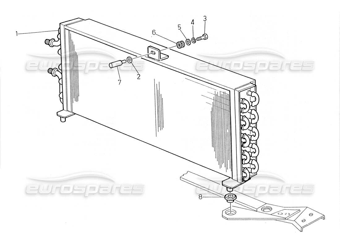 a part diagram from the maserati biturbo (1983-1995) parts catalogue