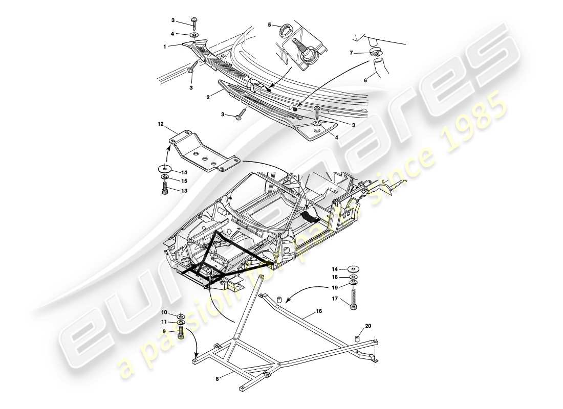 part diagram containing part number 78-66563
