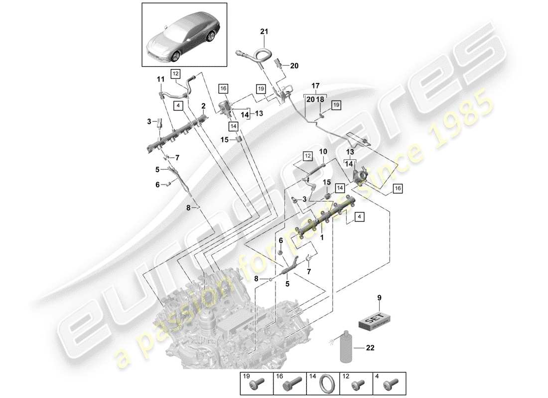 part diagram containing part number 9a713331600
