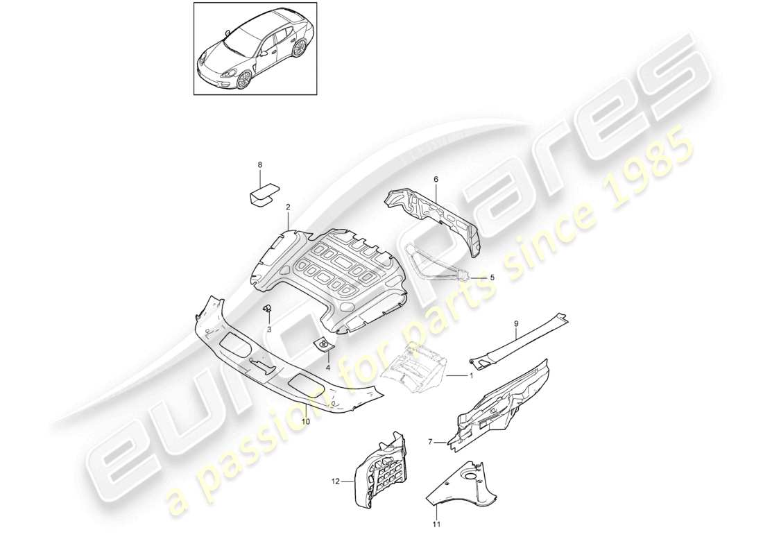 part diagram containing part number 97055610100