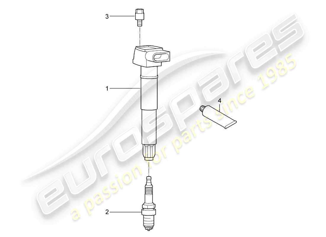 a part diagram from the porsche panamera parts catalogue