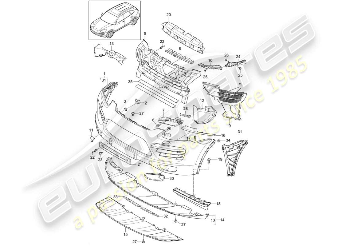 part diagram containing part number 95850583300