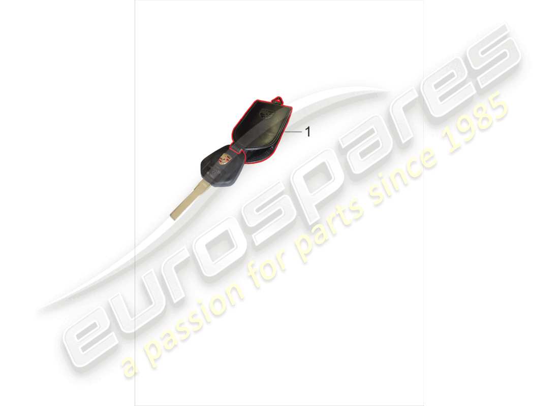 a part diagram from the porsche 2000 (986 boxster) parts catalogue