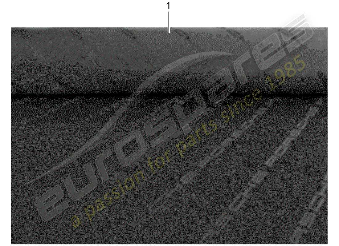a part diagram from the porsche 2005 (accessories) parts catalogue
