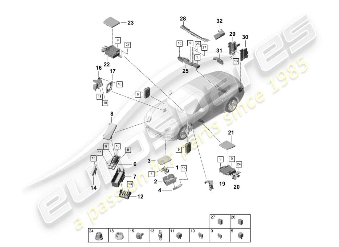 part diagram containing part number 971907583d