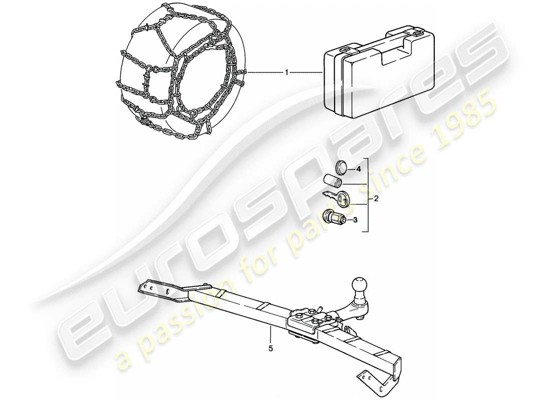 a part diagram from the porsche 1984 (911) parts catalogue