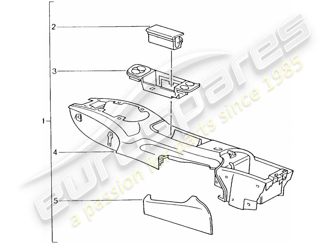 porsche 2007 (tequipment) installation kit parts diagram