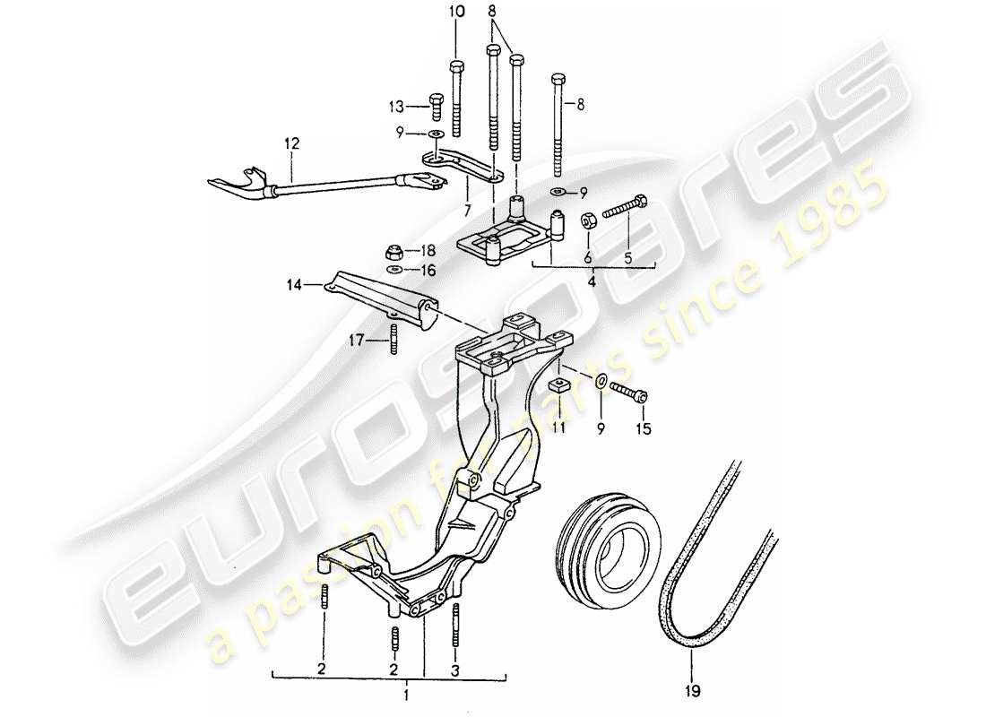 VIEW PARTS DIAGRAMS FROM THE PORSCHE 964 PARTS CATALOGUE a part diagram from the porsche 964 parts catalogue