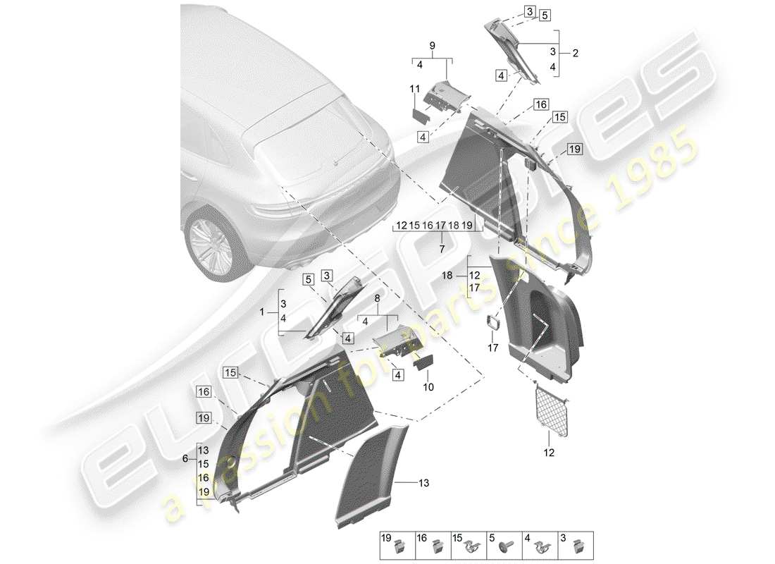 part diagram containing part number 95b863880bkzg1