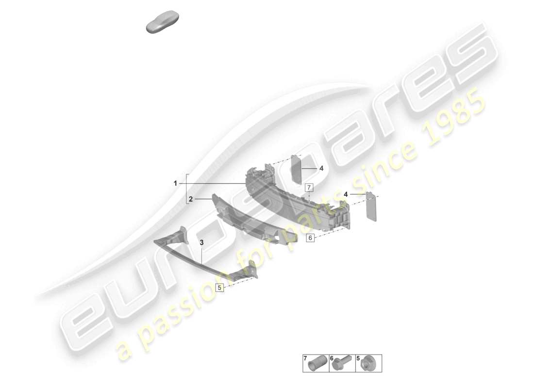 part diagram containing part number 992807665b