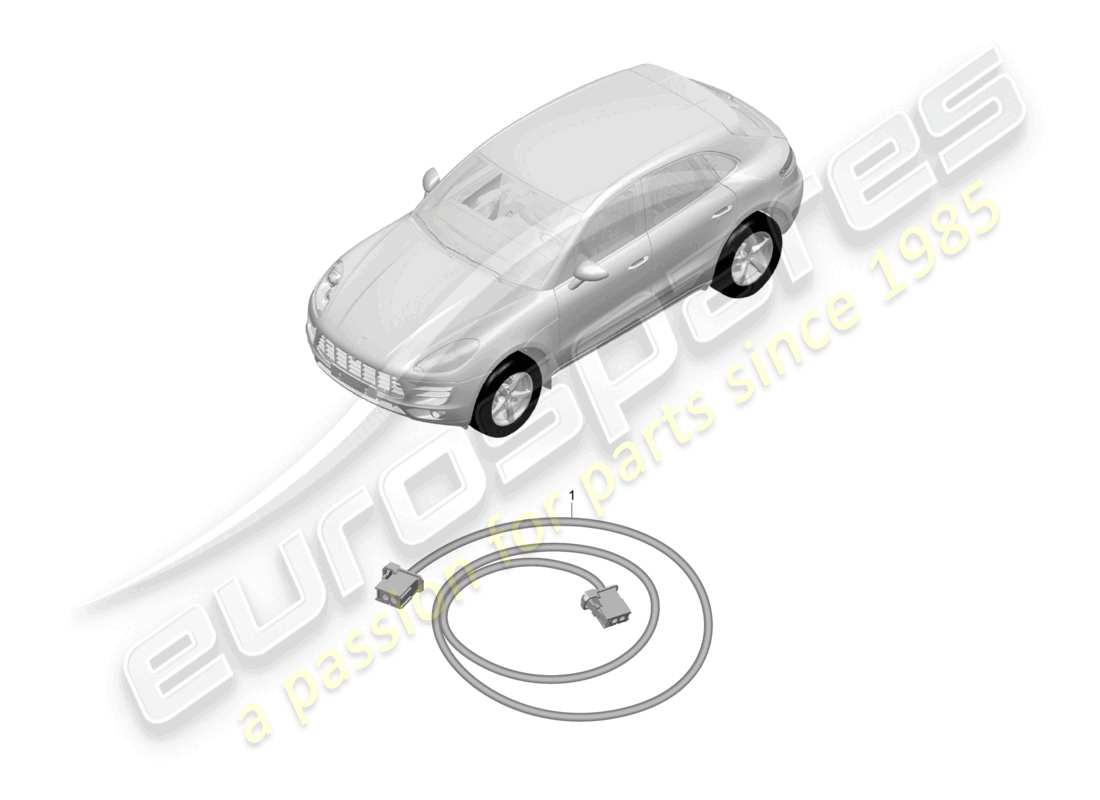 a part diagram from the porsche macan parts catalogue