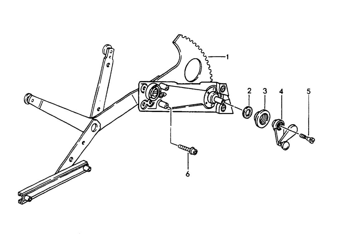 a part diagram from the porsche 964 parts catalogue