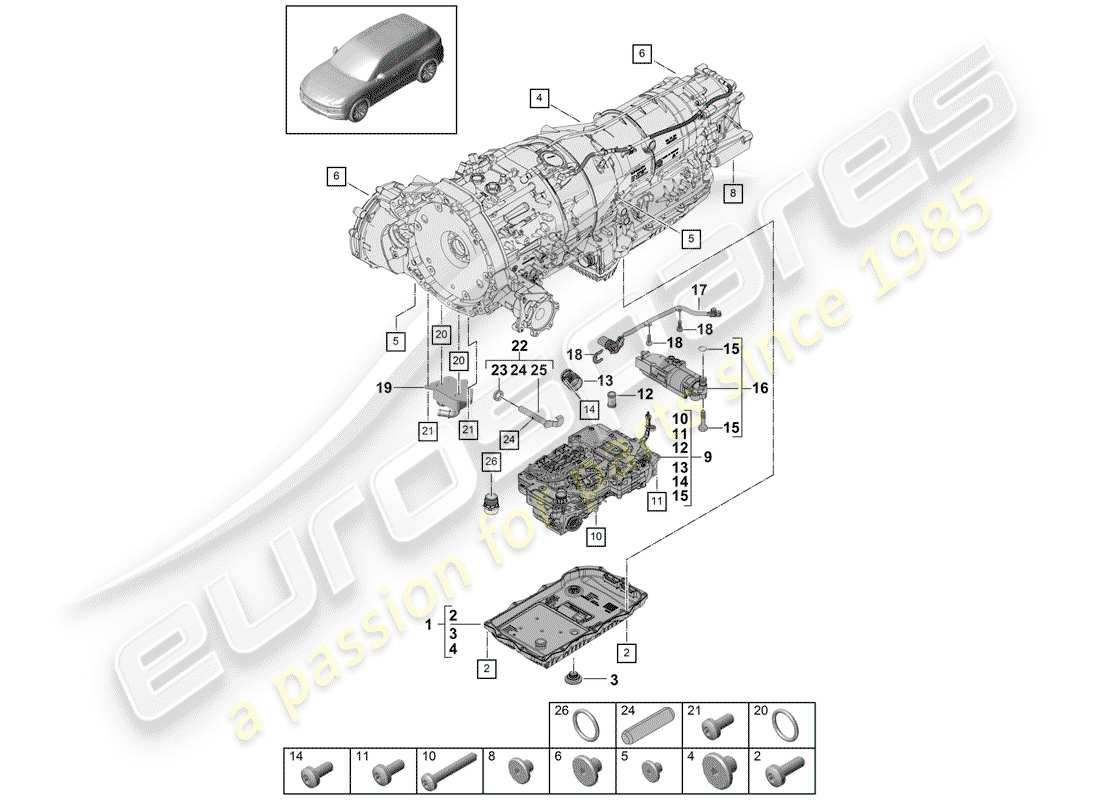 part diagram containing part number pab39800301