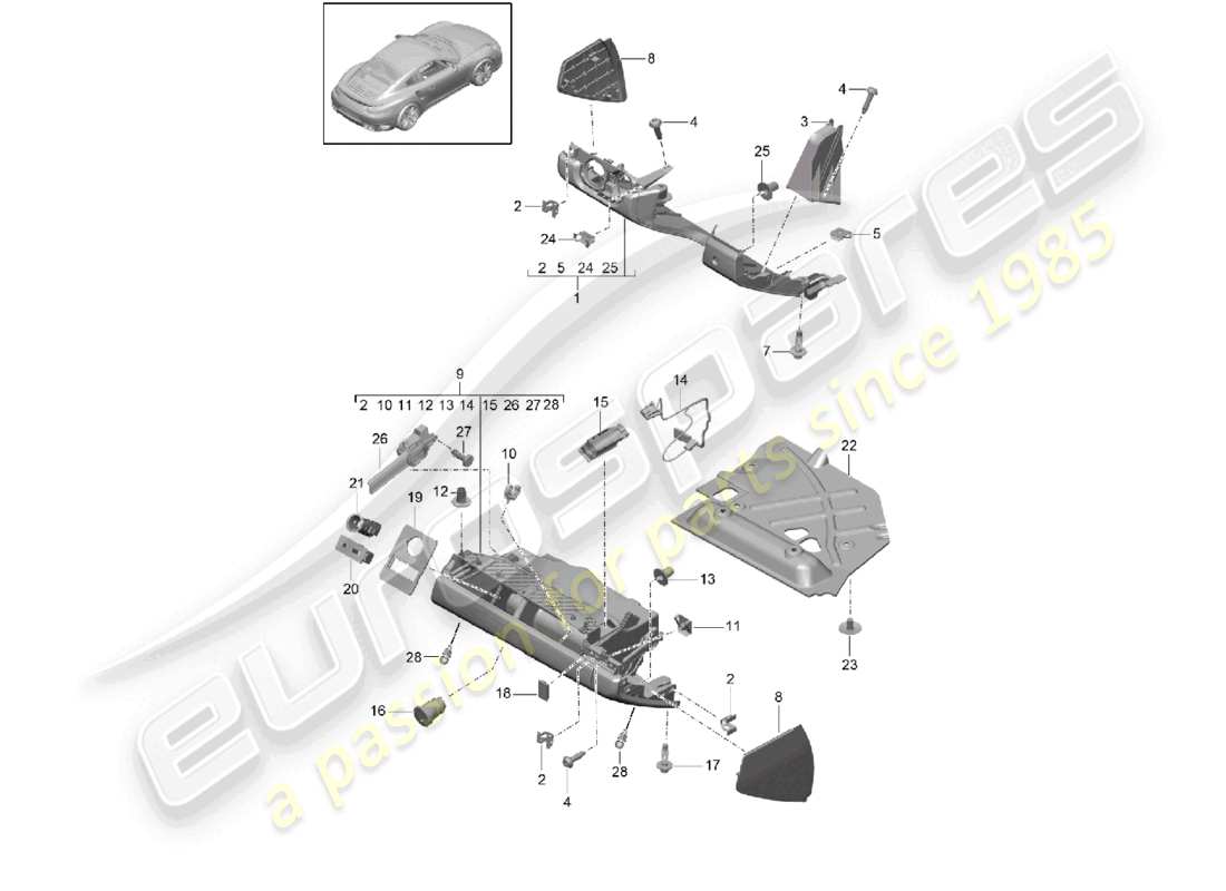 part diagram containing part number 99155244700
