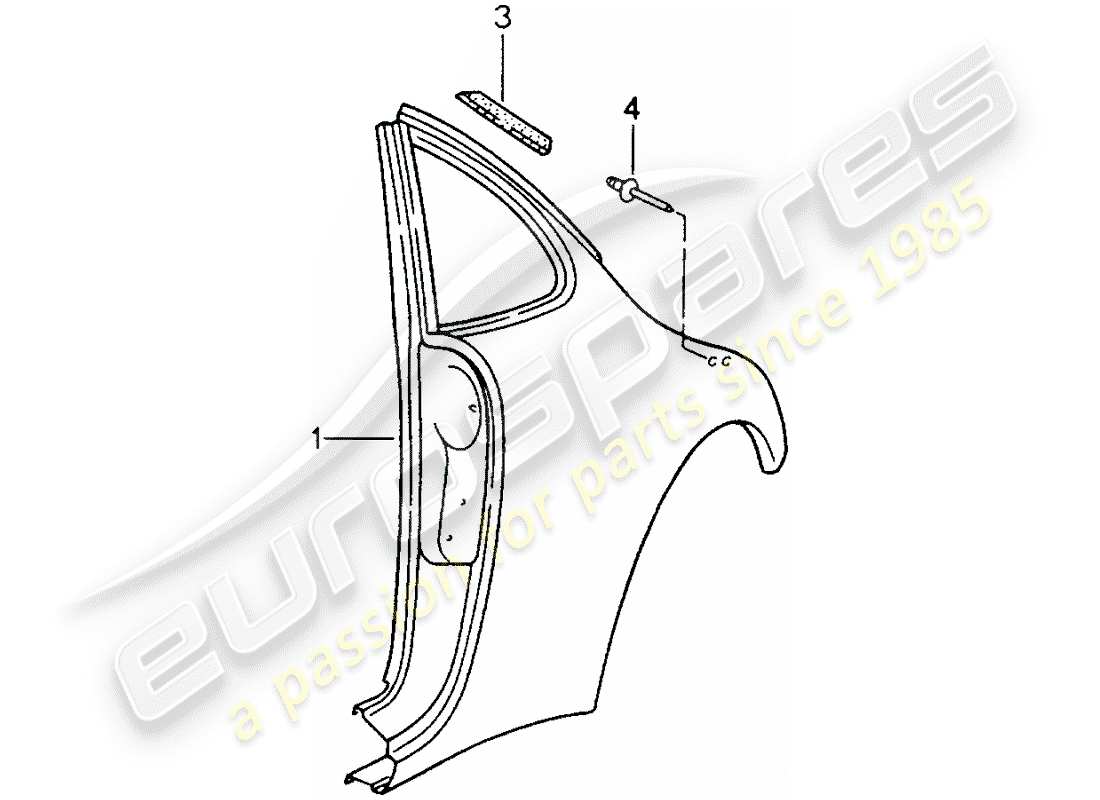 VIEW PARTS DIAGRAMS FROM THE PORSCHE 993 PARTS CATALOGUE a part diagram from the porsche 993 parts catalogue