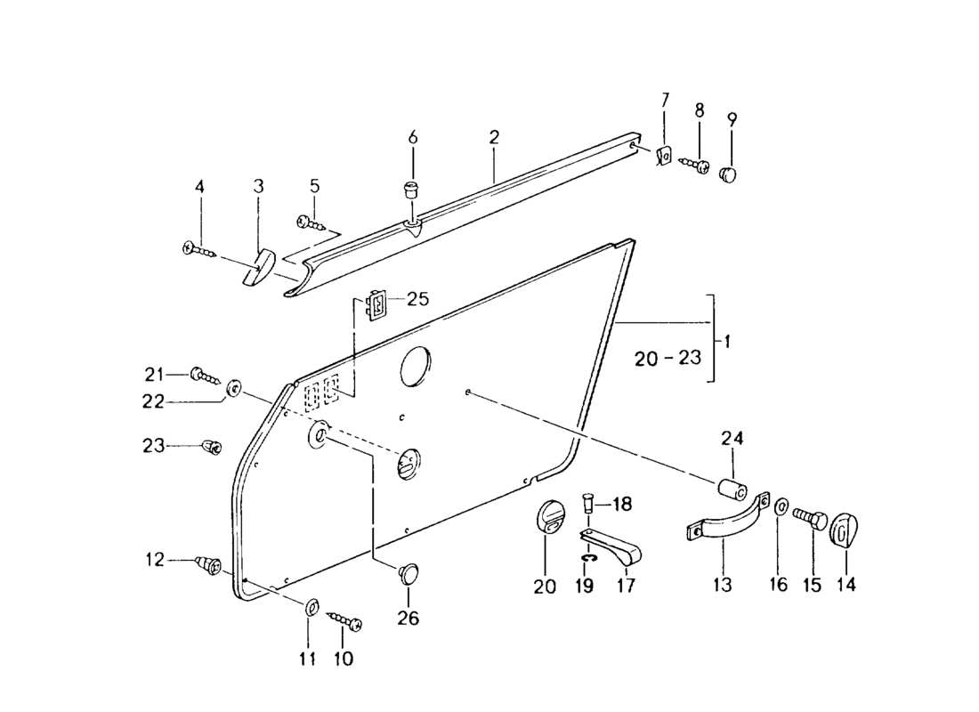 a part diagram from the porsche 964 parts catalogue