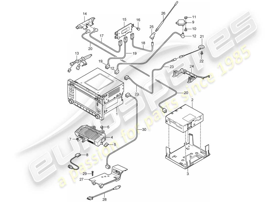 part diagram containing part number 997642960 xftc