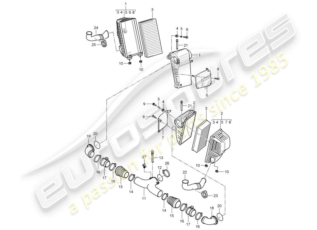 part diagram containing part number n 90985501