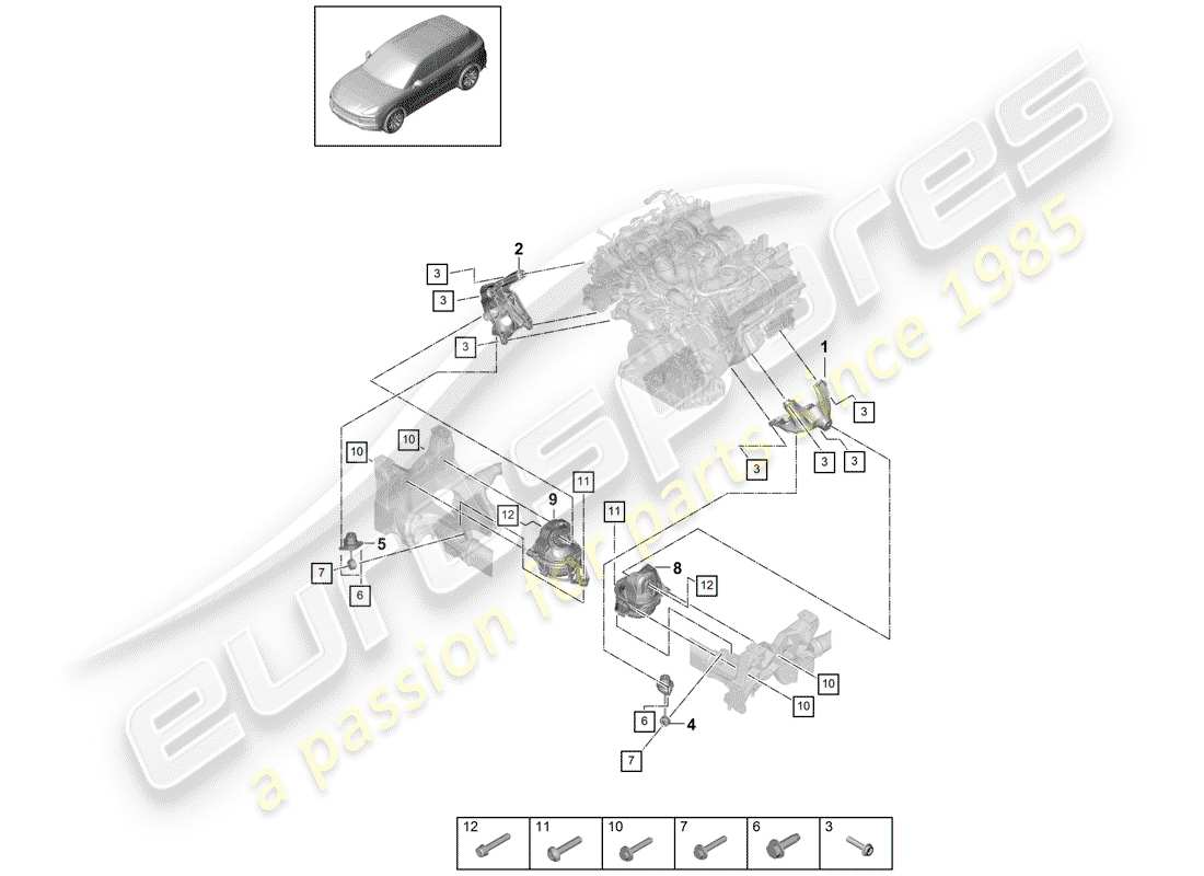 part diagram containing part number pab19937210