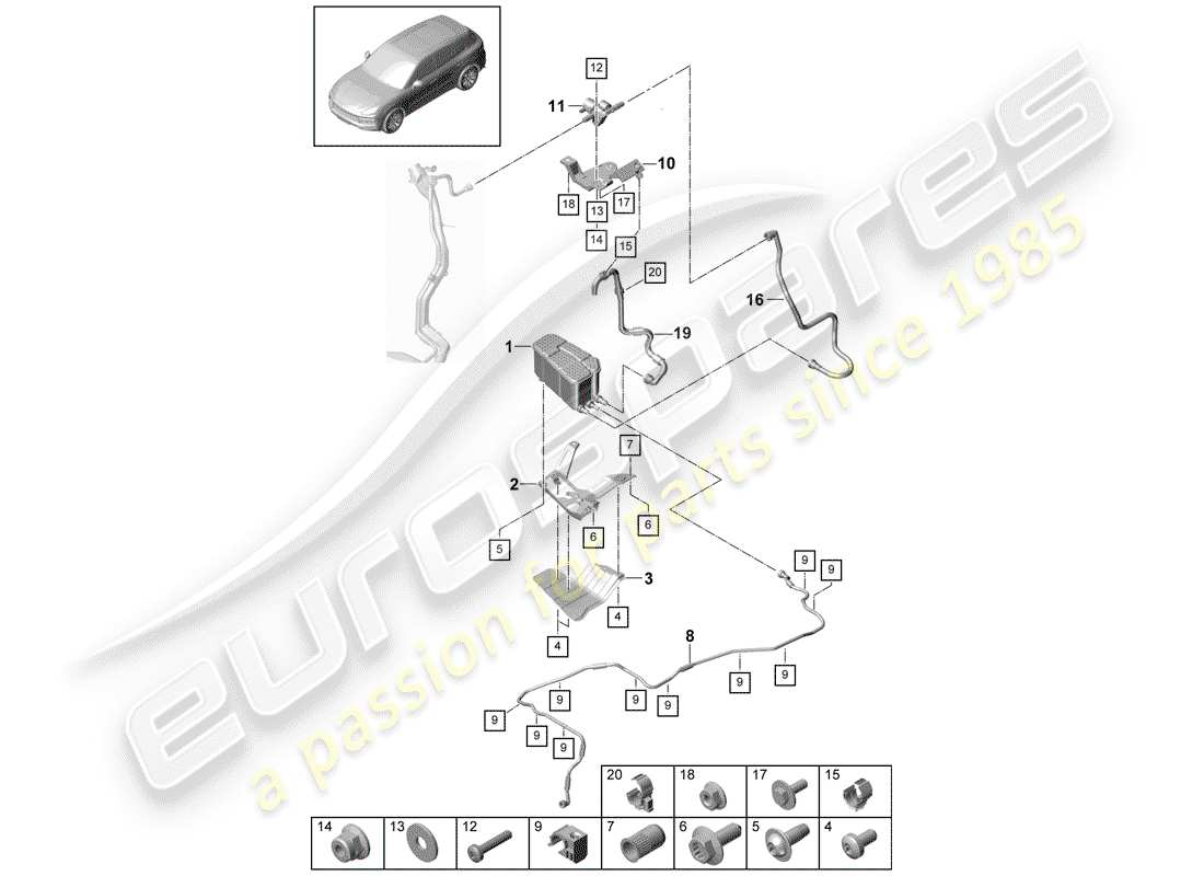 part diagram containing part number n 01166620